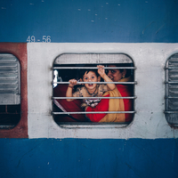 Express train to Agra