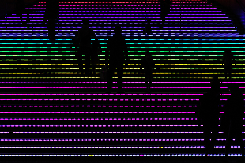 Colorful Lights & Silhouettes