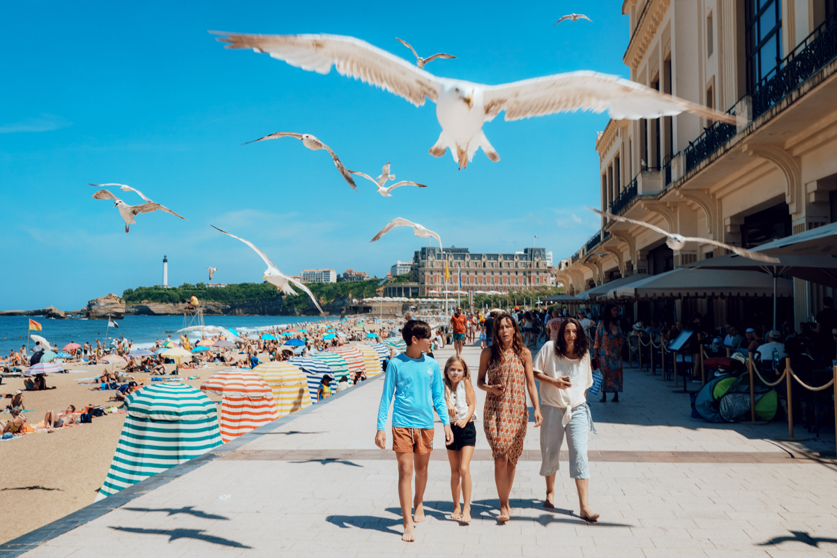 Biarritz en été
