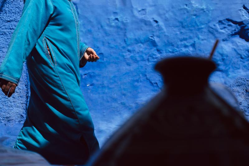 Blue Morocco