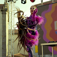 Dancer in Porto city 