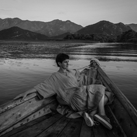 On the verge of sunset