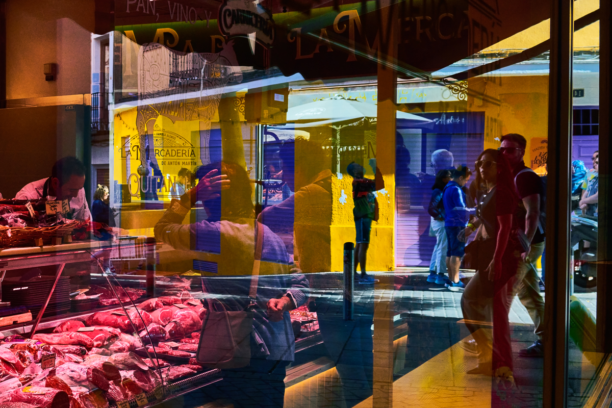 Trough the Butcher's Window