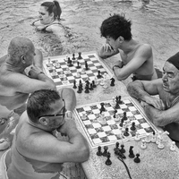 chess in the water