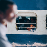 Express train to Agra