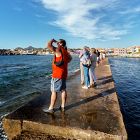 Open water swimming