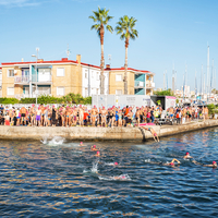 Open water swimming