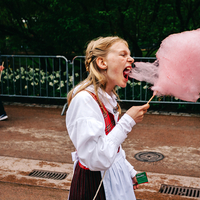 Girl with a Candy Floss