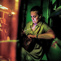 A Lady in the Vaporetto