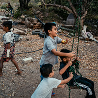 When the Masks Walk the Hills