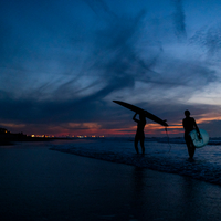 Late Night Surf Session