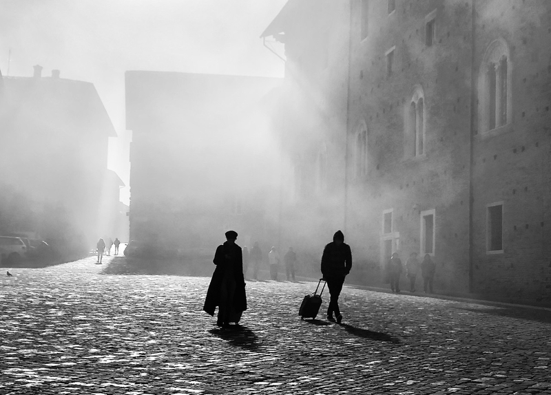 Fog in Urbino