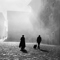 Fog in Urbino