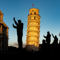 Pisa Silhouettes