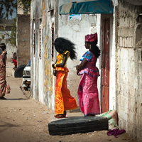 Scénes de rue Sénégalaises