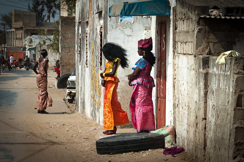 Scénes de rue Sénégalaises