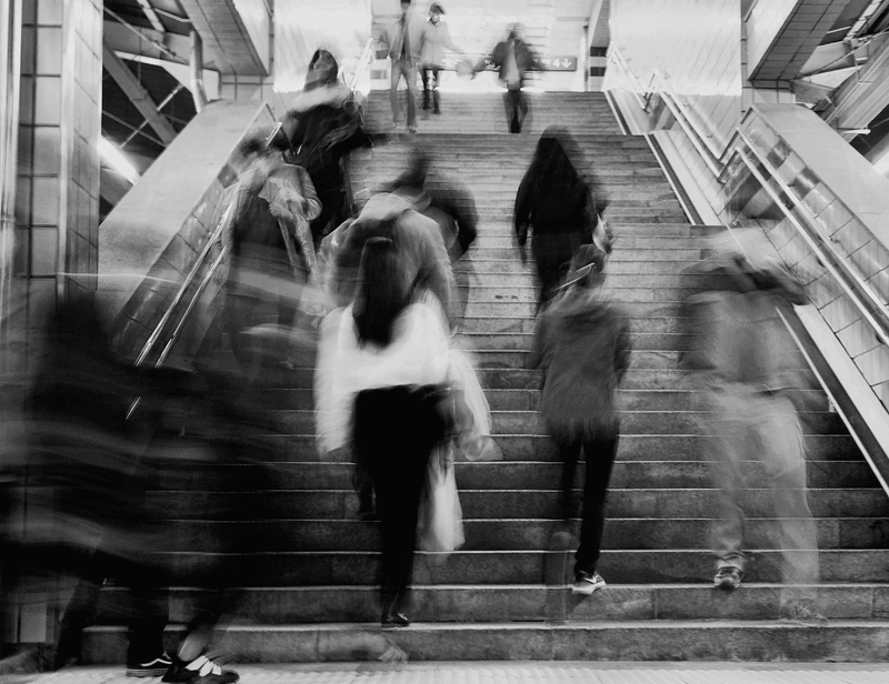 Subway passengers