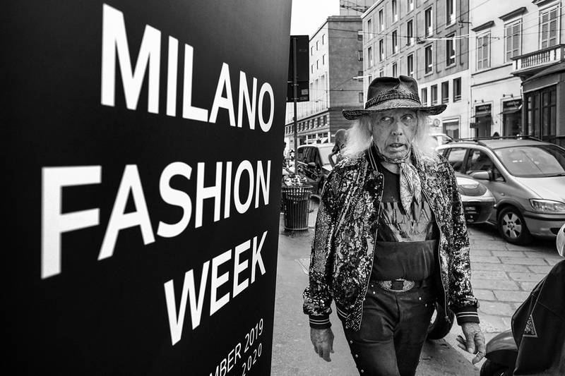 Milan fashion show