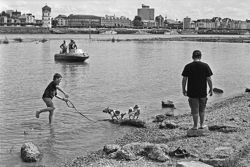 Rive du Rhin Düsseldorf