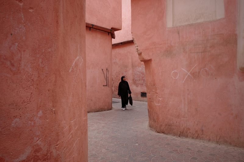 The alley of Marrakech