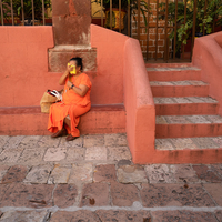 Churchyard, San Miguel de Allende, 2021