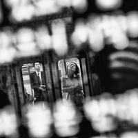 Reflections Inside the Seoul Metro