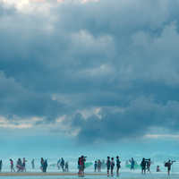 Face à l'horizon