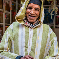 The old man in the old souk