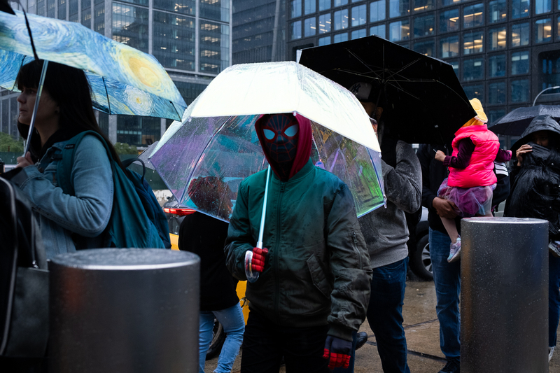 Rainy Day in the Spiderverse