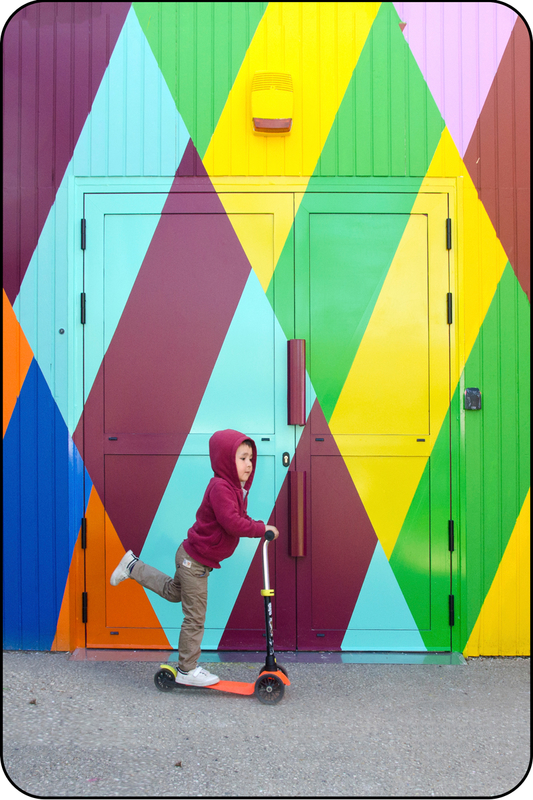 les enfants dans la ville