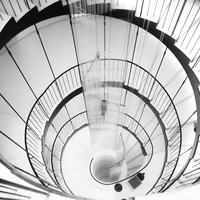 Spiral attitude