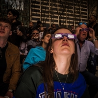 Solar Eclipse 2024 in Manhattan