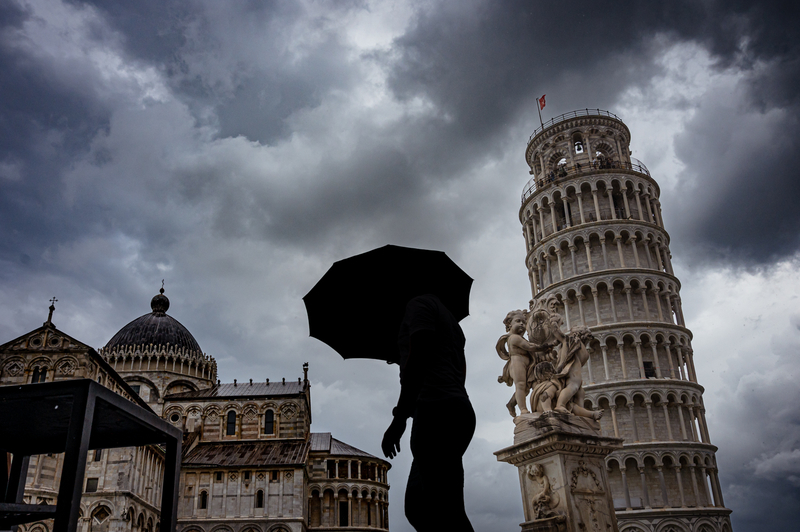 When it rains in Pisa