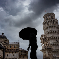 When it rains in Pisa