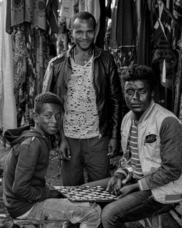 checkers at the market