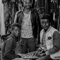 checkers at the market