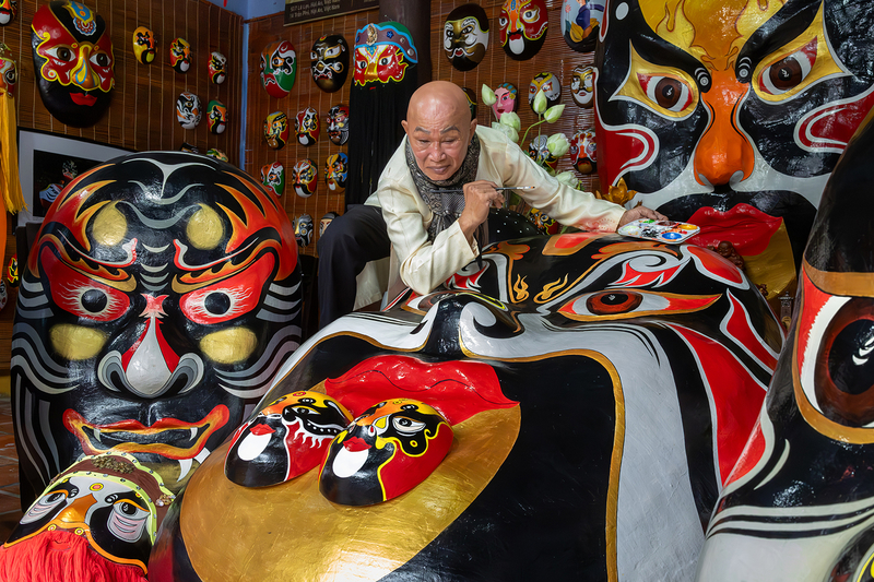 Artist in his own world