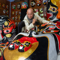 Artist in his own world