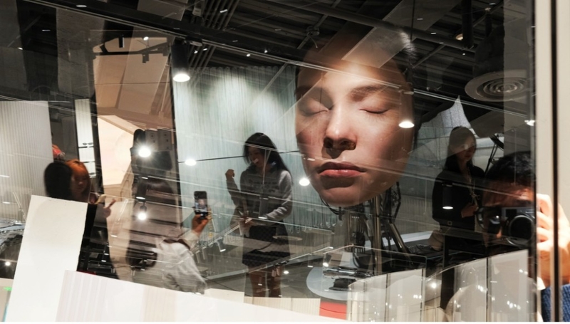 Face in the mirror