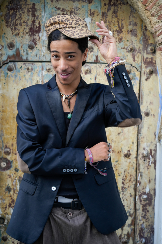 Charming Stranger in the Medina of Tangier