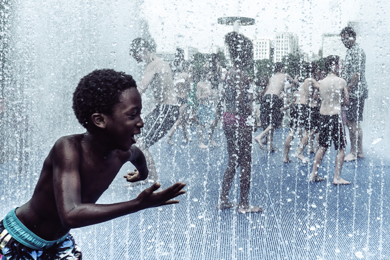 Fun in the fountains 