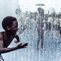 Fun in the fountains 