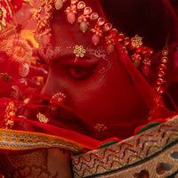 Camouflaged Hijra at Holi