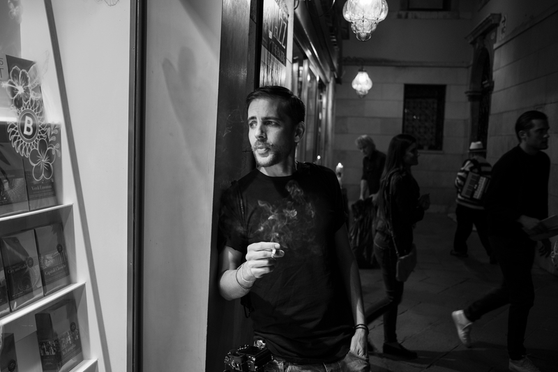 Hadrien smoking