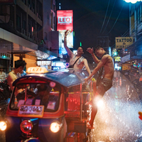 Water-Sprinkling Festival of Bangkok