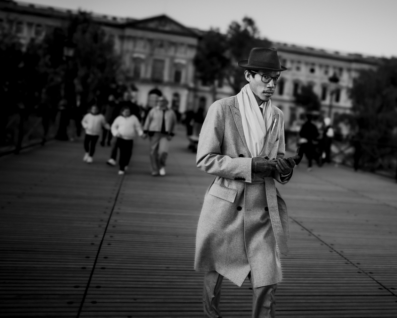 The flâneur
