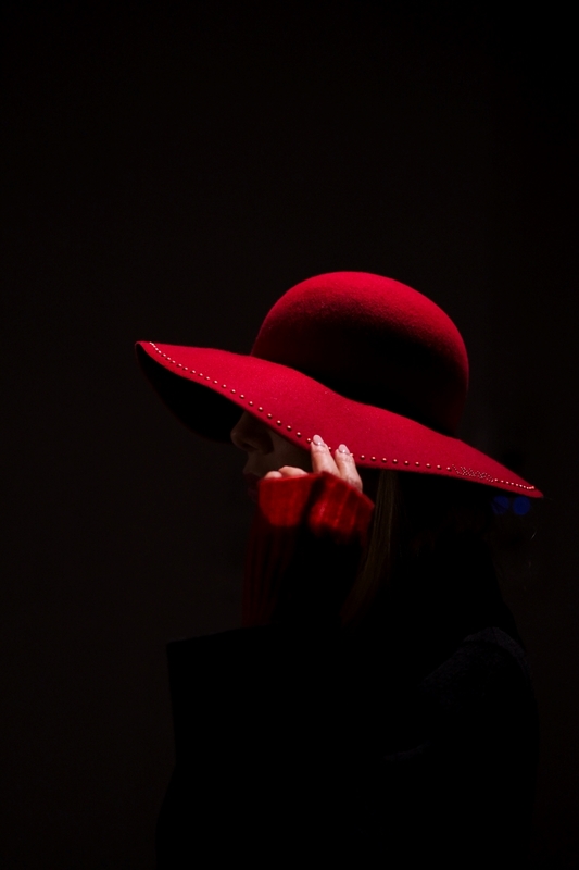 La femme au chapeau rouge