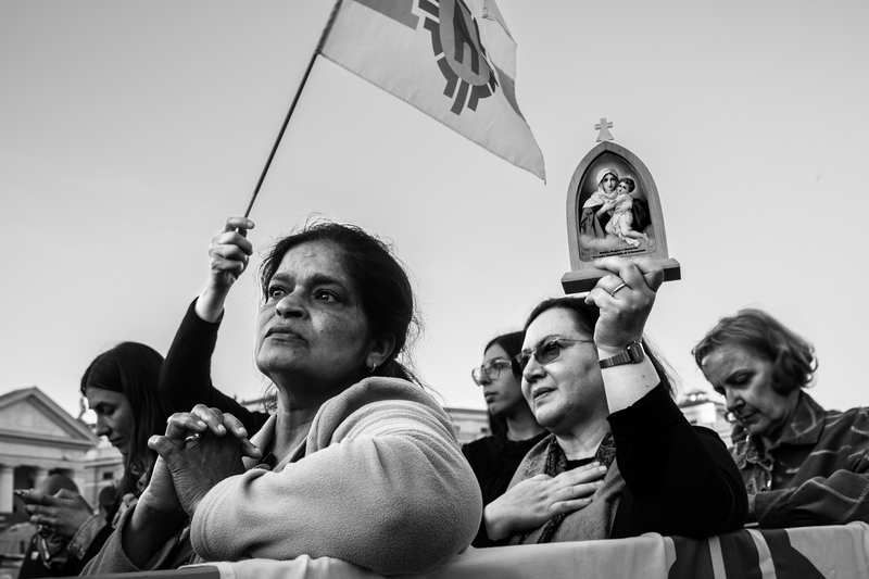 In Between -  Faith and Pilgrimage Through a Papal Transition