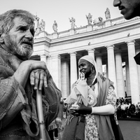 In Between -  Faith and Pilgrimage Through a Papal Transition