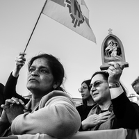 In Between -  Faith and Pilgrimage Through a Papal Transition